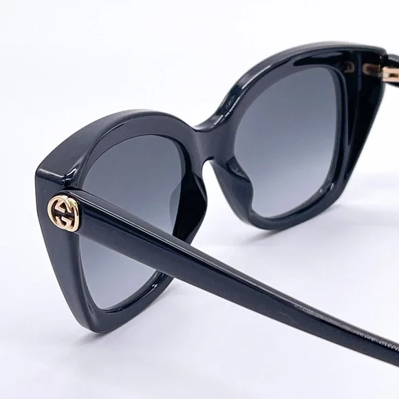 NEW GUCCI GG0921S 001 NEW COLLECTION WOMEN’S SUNGLASSES GUCCI CAT EYE FRAME - Picture 4 of 11